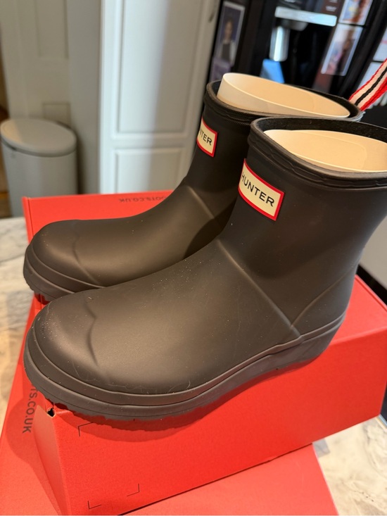 Hunter Shoes - Hunter Black Short Women’s Rain Boots